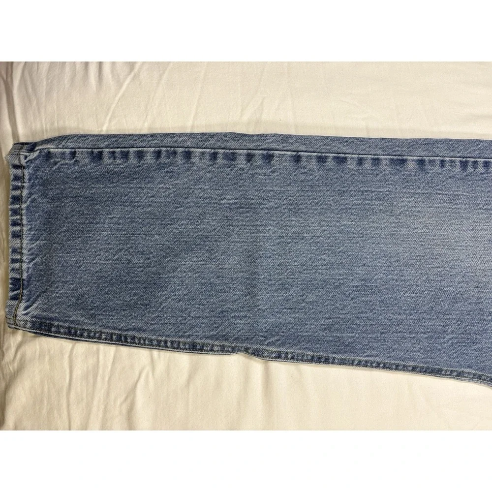 Carhartt B18-DST Jeans Size 40x30 Blue Traditional Fit Denim Workwear Pants